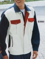 男女ペア長袖ジャケット（ブルゾン・ジャンパー）E3563 