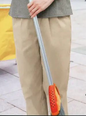 レディースノータックストレートパンツ