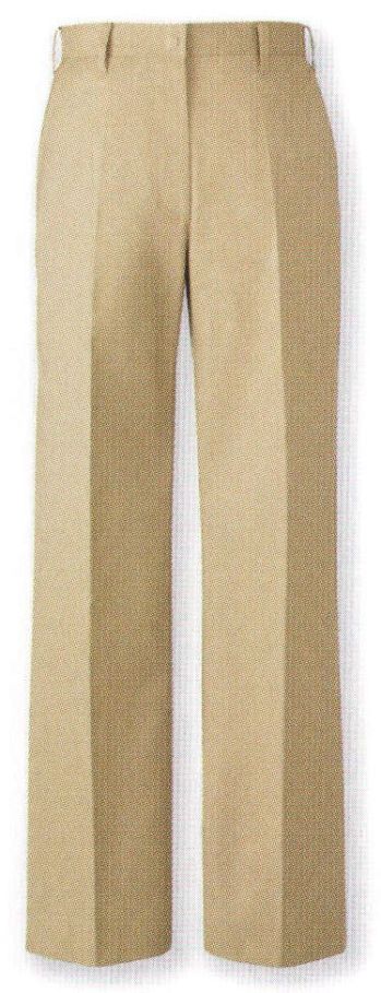 男女ペア パンツ（米式パンツ）スラックス ベスト R3188 レディースノータックストレートパンツ 作業服JP