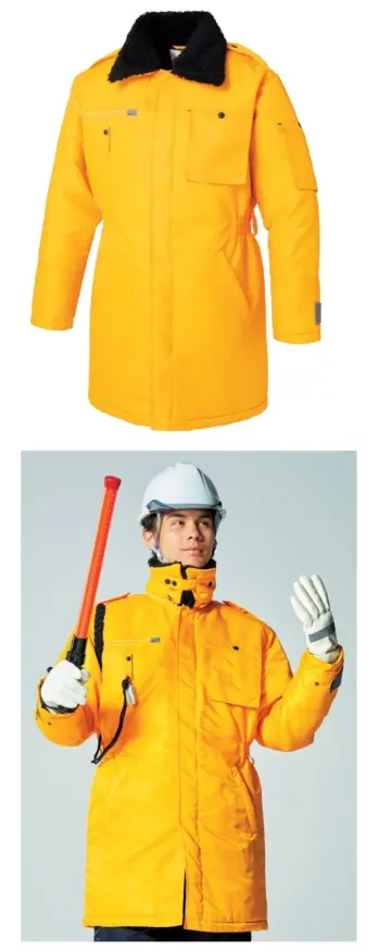 セキュリティウェア 防寒コート ベスト G8302 防寒コート 作業服JP