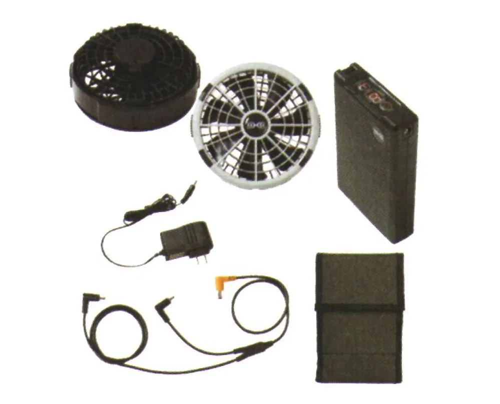 空調服 スターターキット18V（ファンユニットバッテリーセット
