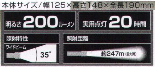 ベスト LK014L LED強力ライト 大型鏡面リフレクターで広範囲を強力照射。 ●強力なスポット光とムラの少ないフラット光で屋外作業も安心。 ●4段階、最大55度まで調節が可能な台座付。  ●防滴仕様。※この商品はご注文後のキャンセル、返品及び交換は出来ませんのでご注意下さい。※なお、この商品のお支払方法は、先振込（代金引換以外）にて承り、ご入金確認後の手配となります。 サイズ／スペック