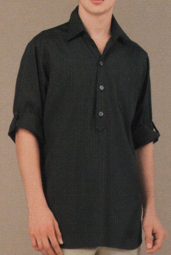 エステ 半袖シャツ ボストン 00100-99 プルオーバーシャツ（男女兼用） サービスユニフォームCOM