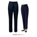 サービスユニフォームcom フォーマル パンツ（米式パンツ）スラックス ボストン 12232-19 テーパードパンツ（女性用/ネイビー）