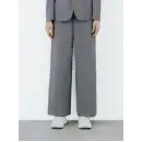サービスユニフォームcom フォーマル パンツ（米式パンツ）スラックス ボストン 12233-94 ワイドパンツ（女性用/グレー）