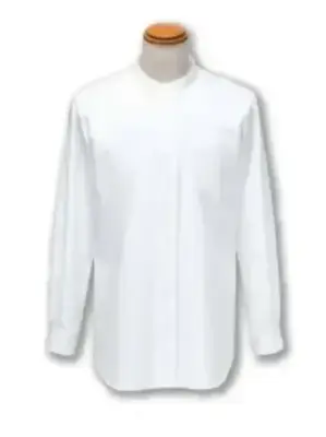 スタンドカラーシャツ（男女兼用）