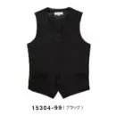 サービスユニフォームcom フォーマル ベスト ボストン 15304-99 ベスト（男女兼用/ブラック）