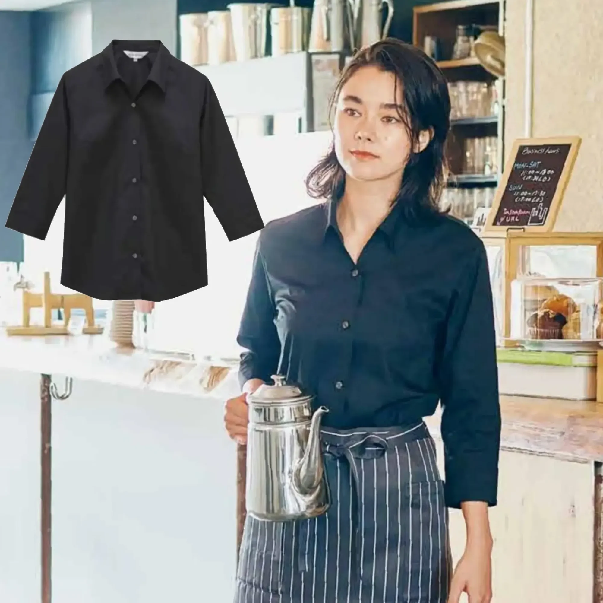 ボストン 24247-99 スキッパーシャツ