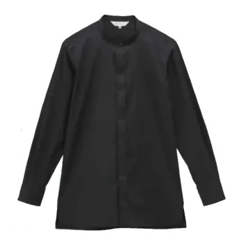 カジュアル 長袖シャツ ボストン 24314-99 スタンドカラーシャツ サービスユニフォームCOM