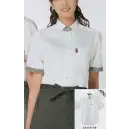 サービスユニフォームcom カジュアル 半袖シャツ ボストン 33305-99 ボタンダウンシャツ（半袖・男女兼用）