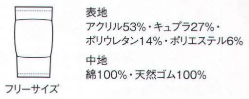 ボストン 98304 ニットパット 膝当てサポーター 座ったり、立ったりの繰り返しで疲れる膝を、優しくガードします。 サイズ／スペック