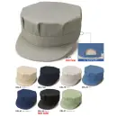 作業服JP 男女ペア キャップ・帽子 ビーバーズキャップ 1250 サシコミエン八方型（レールアジャスター）（KS-125型）