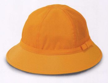 キッズ・園児 キャップ・帽子 ビーバーズキャップ 3331 スクール帽メトロ型メッシュ（黄色） 作業服JP