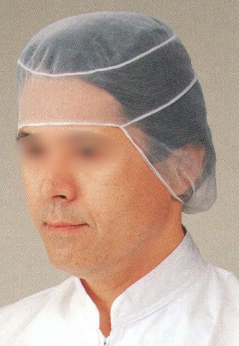食品工場用 キャップ・帽子 ビーバーズキャップ SG-101-WH ヘアーネット 白（20枚入り） 食品白衣jp
