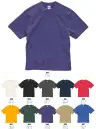 キャブ 4230-01 6.2オンス オープンエンド フェードウォッシュ Tシャツ