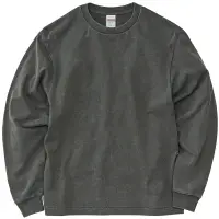 キャブ 4231-01 6.2オンス オープンエンド フェードウォッシュ ロングスリーブTシャツ(2.1インチリブ)