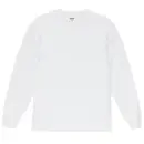キャブ 4511-01-A 6.0オンス オーセンティック オープンエンド ヘヴィーウェイト ロングスリーブ Tシャツ（2.1インチリブ）