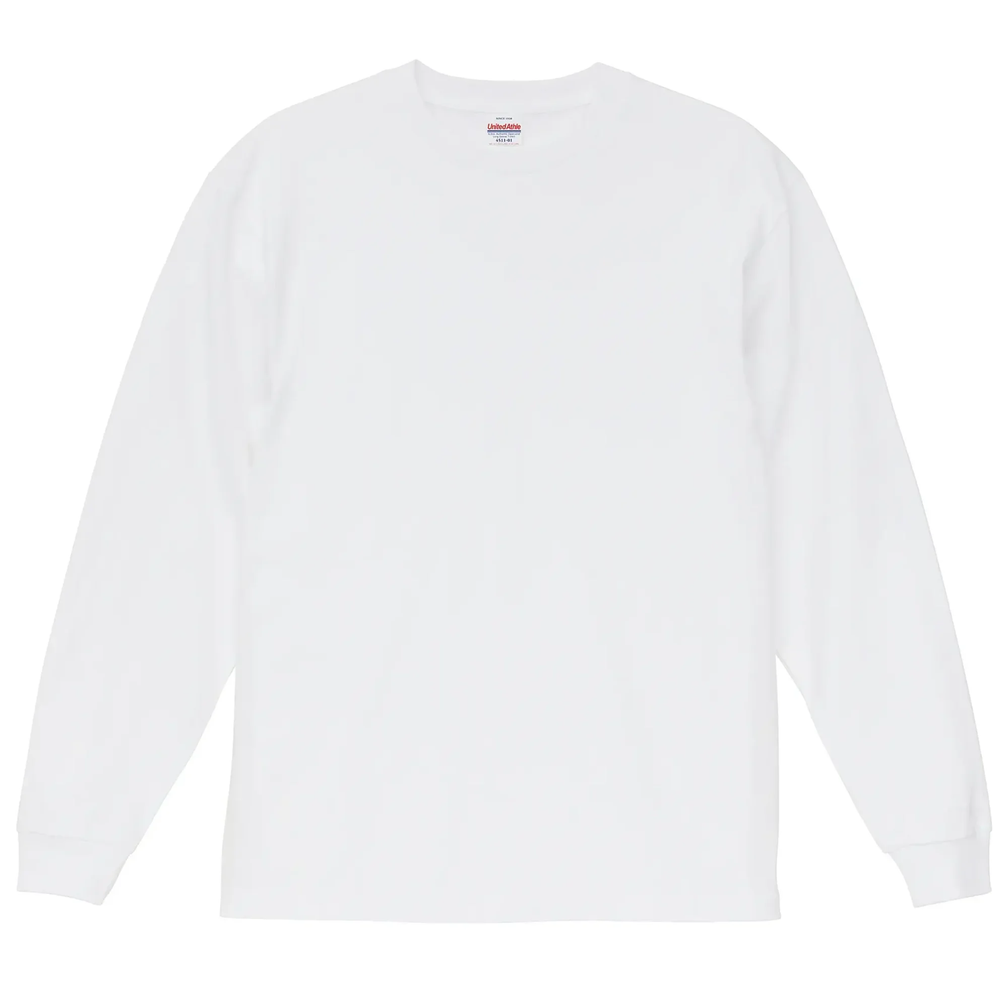 キャブ 4511-01-A 6.0オンス オーセンティック オープンエンド ヘヴィーウェイト ロングスリーブ Tシャツ（2.1インチリブ）