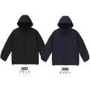 作業服JP イベント・チーム・スタッフ トレーナー キャブ 7463-01 インサレーテッド フルジップ パーカ（中綿入）