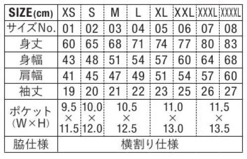 キャブ 5921-01 4.1オンス ドライアスレチックポロシャツ（ボタンダウン）（ポケット付） ボタンダウン×ポケットでスマートに決まるドライポロドライ素材のサラサラな肌触りが人気のドライアスレチックシリーズに、待望のポロシャツタイプが追加！ビジネスにも最適なボタンダウン＆ポケット。夏場の様々なシーンに快適にフィットします。※「5XL」「6XL」は、販売を終了致しました。※この商品はご注文後のキャンセル、返品及び交換は出来ませんのでご注意ください。※なお、この商品のお支払方法は、前払いにて承り、ご入金確認後の手配となります。 サイズ／スペック