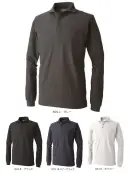 CUC 700419 UV ドライストレッチ長袖ポロシャツ