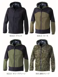 CUC 710009 ドライラックス 耐水防風ストレッチフーディー