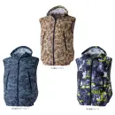 作業服JP 男女ペア ベスト CUC 883000 WZ ドッグマンフードベスト（ファン・バッテリー別売）