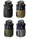 CUC 900122 WZ チタンコーティング・フードベスト（ハイバック仕様）（ファン・バッテリー別売） WZ チタンコーティング・フードベスト（ハイバック仕様）フルハーネスに対応した裏チタンコーティングジャケット特徴・裏チタンコーティング素材により、紫外線遮蔽率97.7％（UPF50+）を実現し、猛暑時の暑さを軽減・背面にフルハーネス対応のランヤード通し口を装備・前面に縦型ポケットを配置・風漏れ防止対策を施し、快適な着用感を実現・風循環構造で衣服内の空気を効率的に循環させ、涼しさをキープ・軽量設計で長時間の着用も負担が少ない・座り作業や運転時に便利仕様・品番:900122・品名:WZ チタンコーティング・フードベスト（ハイバック仕様）・生地厚:1.7oz・紫外線遮蔽率:97.7％(UPF50+)★立ち作業や屋外作業におすすめなスタンダードタイプもございます（品番900107）※本製品は衣類のみの販売となります。ご使用の際には、別売りのファン(993006)・バッテリー(992006)をお買い求めのうえ、装着してご使用ください。