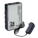 CUC 992006 MAX.24V マルチバッテリー（充電器付き） MAX.24V マルチバッテリー（充電器付き）パワーも快適も、この一台でMAX.24V特徴・24V・20V・16V・12Vの各電圧を最大限に活用するボルト性能フル稼働仕様です。・16Vフル稼働時には75ℓ/秒の大風量と8時間以上の連続使用が可能。・約4時間でフル充電が可能な急速充電に対応。・HOP-SCOT®のEW水冷ウェアと同時に使用可能。仕様・品番:992006・品名:MAX.24V マルチバッテリー（充電器付き）・入力電圧（DCプラグ）:DC16.8V/2.0A・出力電圧（DCプラグ）:DC24V/20V/16V/12V/1.0A・バッテリー容量:5000mAh・ワット時定格量:73Wh・定格電圧:14.6V・重量:約375g・サイズ:約H126mm×W80mm×D28mm・充電時間の目安:約4時間・充放電回数の目安:約300回・出力切替:4段階切替※ファンと接続する際には、HOP-SCOT®+24V専用のファンとケーブルをご使用ください。※この商品はご注文後のキャンセル、返品及び交換は出来ませんのでご注意下さい。※なお、この商品のお支払方法は、前払いにて承り、ご入金確認後の手配となります。