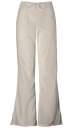 チェロキー 4101PKAKW パンツ CHEROKEE ウエストゴム＋紐タイプで裾フレアタイプです。裾にスリットが入っていてお洒落。