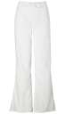 チェロキー 4101PWHTW パンツ CHEROKEE ウエストゴム＋紐タイプで裾フレアタイプです。裾にスリットが入っていてお洒落。