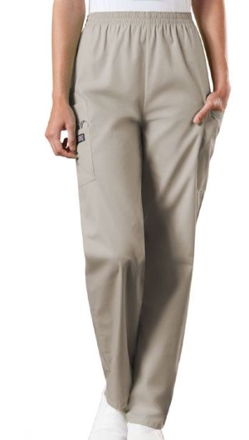 チェロキー 4200PKAKW パンツ CHEROKEE 右ポケットに院内PHSポケット付き。ウエストゴムでUNISEXでストレート。