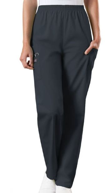 チェロキー 4200PPWTW パンツ CHEROKEE 右ポケットに院内PHSポケット付き。ウエストゴムでUNISEXでストレート。