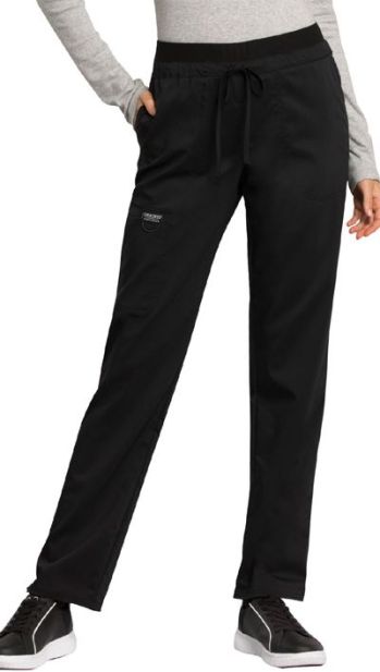 ナースウェア パンツ（米式パンツ）スラックス チェロキー WW105PBLK パンツ CHEROKEE 医療白衣com