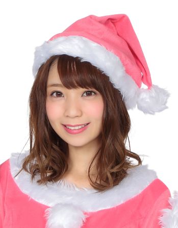 シーズンコスチューム クリスマス クリアストーン 4560320873747 サンタ帽子（ピンク） 祭り用品jp