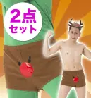 クリアストーン 4560320874126 トナカイパンツセット かわいいトナカイの顔が直視しにくい位置に・・・！そのまま着用しても、全身タイツ等とコーディネートしても面白い☆あたたかみのあるフリース素材でできています♪※この商品はご注文後のキャンセル、返品及び交換は出来ませんのでご注意下さい。※なお、この商品のお支払方法は、先振込（代金引換以外）にて承り、ご入金確認後の手配となります。