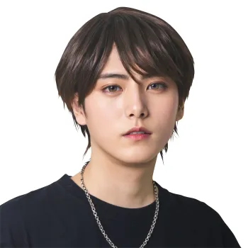 コスチューム かつら・ウィッグ クリアストーン 4560320879985 WIGGY RICHメンズ ベーシックショート(ダークブラウン) 祭り用品jp