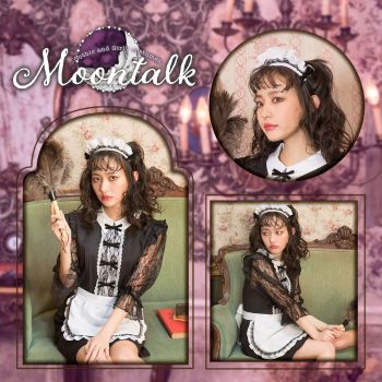 クリアストーン 4560320893462 Moon Talk リュバンメイド 女の子が満足するガーリーを追求したMoonTalkシリーズ。リボンが沢山付いたガーリーなメイド。小さめの襟にタイトなシルエットが今っぽい。袖のレースや肩のレースなど女の子らしさが詰まった一着です。※生産時期やロット、デザインによって、多少サイズ・色・柄が異なる場合があります。摩擦や水濡れにより色移りする恐れがありますのでご注意ください。※商品画像は可能な限り実物の色に近づくよう調整しておりますが、お使いのモニター設定、お部屋の照明等により実際の商品と色味が異なって見える場合がございます。又、同じ商品の画像でも、撮影環境によって画像の色に差異が生じる場合がございます。※この商品はご注文後のキャンセル、返品及び交換は出来ませんのでご注意下さい。※なお、この商品のお支払方法は、先振込(代金引換以外)にて承り、ご入金確認後の手配となります。