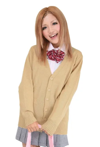 コスチューム セーラー服・学生服 クリアストーン 4560320904977 TE-11AW カーディガン（ベージュ）M 祭り用品jp