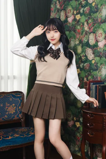 コスチューム セーラー服・学生服 クリアストーン 4560320908647 オルチャンセーラー ニットベス 祭り用品jp