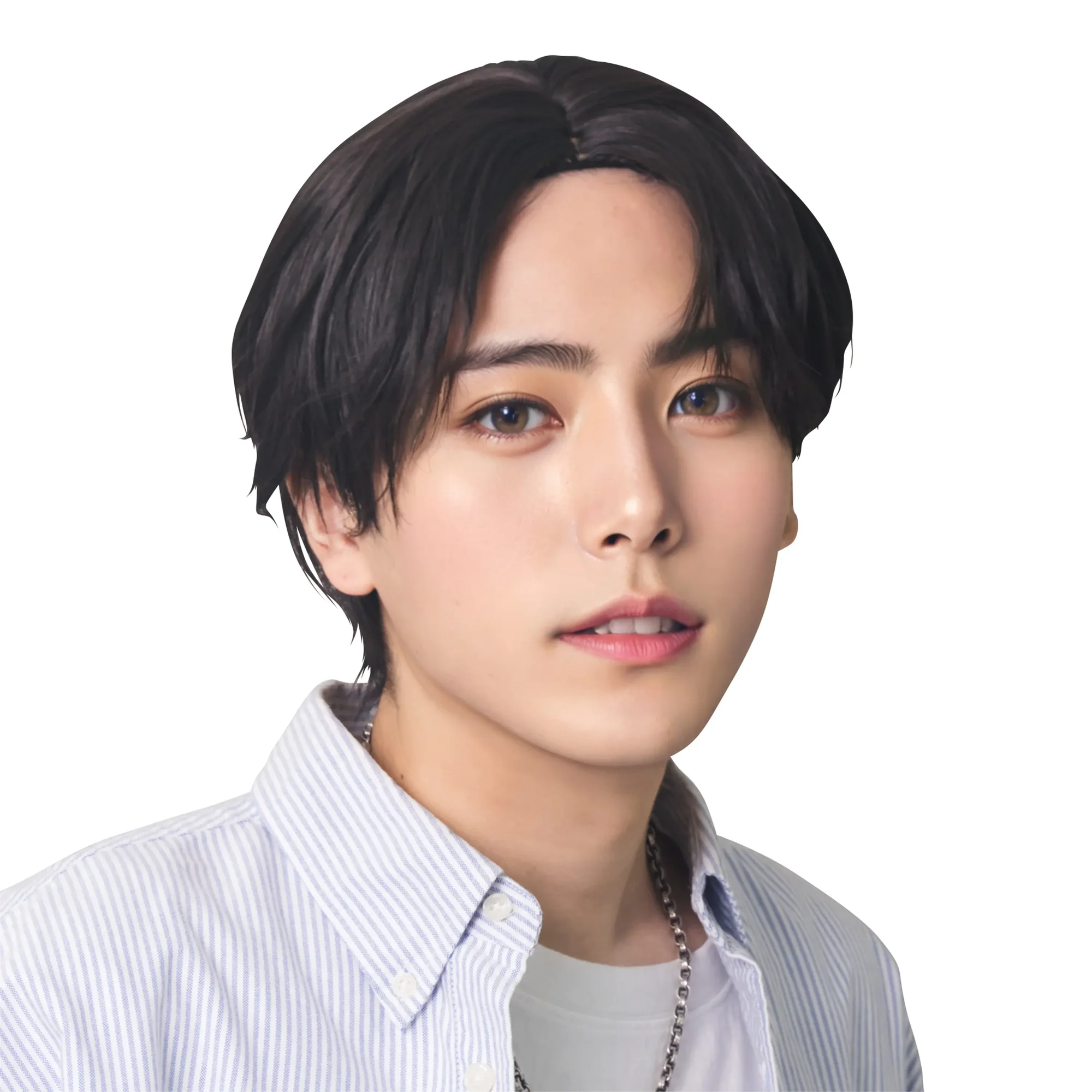 クリアストーン 4560320912101 WIGGY RICHメンズ コンマヘア(ブラック)