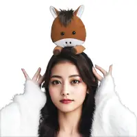 クリアストーン 4560320914488 のっかり馬カチューシャ ブラウン