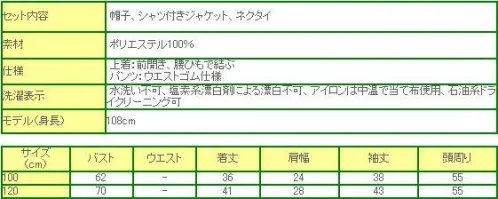 クリアストーン 4560320837169 キッズジョブ 運転手さん 120 赤いネクタイとオシャレな襟がポイントの運転手さんコスチューム。ハロウィン、お遊戯会、おままごとにぴったり。プレゼントにもおすすめです。憧れの運転手さんに変身して、出発進行！※この商品はご注文後のキャンセル、返品及び交換は出来ませんのでご注意下さい。※なお、この商品のお支払方法は、先振込（代金引換以外）にて承り、ご入金確認後の手配となります。 サイズ／スペック