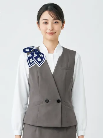 オフィスウェア ベスト ユーファクトリー M27122 ベスト 事務服JP