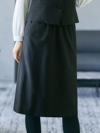 インフォメーション・ショールーム スカート ユーファクトリー M33251 スカート 事務服JP