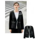 事務服JP インフォメーション・ショールーム 長袖ジャケット（ブルゾン・ジャンパー） ユーファクトリー M43361 ジャケット
