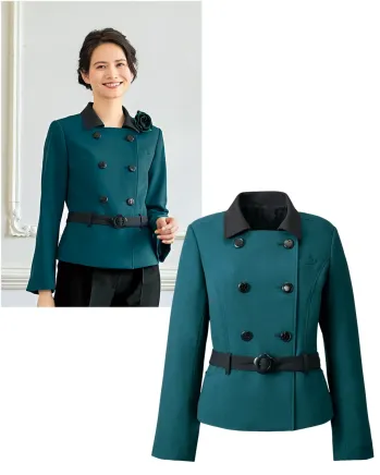 インフォメーション・ショールーム 長袖ジャケット（ブルゾン・ジャンパー） ユーファクトリー M47071 ジャケット 事務服JP