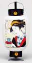 鈴木提灯 1062 提灯 ミニ6号弓張（印刷物）「高名名人」 神社仏閣から商店、居酒屋の看板として幅広く利用されています。