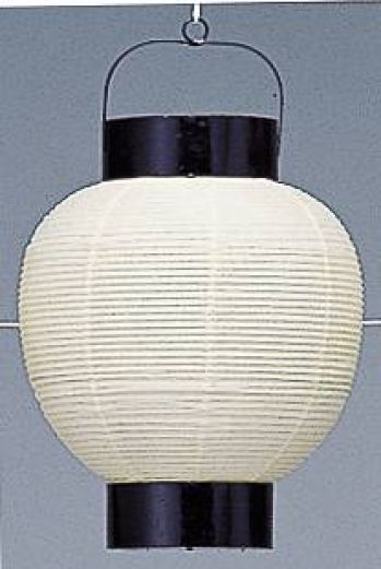 鈴木提灯 567 提灯 丸型 8号丸（和紙） 神社仏閣から商店、居酒屋の看板として幅広く利用されています。