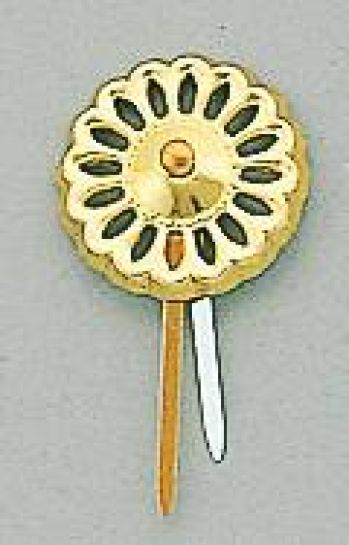 鈴木提灯 8639-10 提灯小物・付属品 飾り金具 スカシ寸座（アルミ） 提灯の重化に付ける飾り金具。